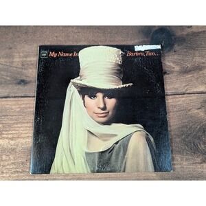BARBRA STREISAND MY NAME IS BARBRA TWO (VG) CL-2409 LP VINYL RECORD